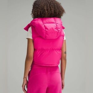 Lululemon Wunder Puff Oversized Super-Cropped Vest, Size 4 EXCELLENT CONDITION